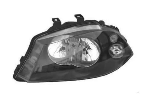 Koplamp links-