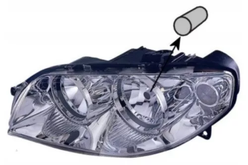 Koplamp links-