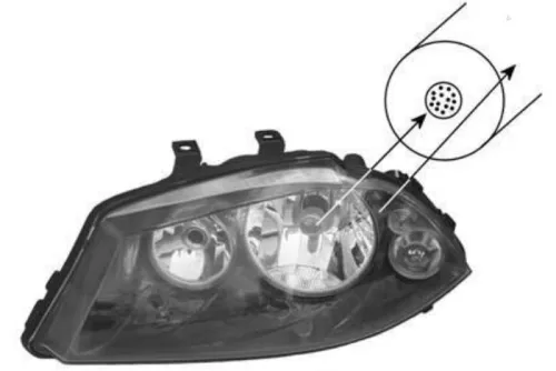 Koplamp rechts- (16436851)