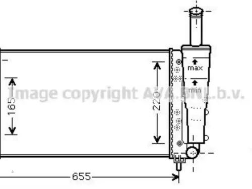 Radiateur- (999754)