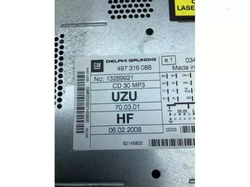 Radio CD Speler-8127486 (20317703)