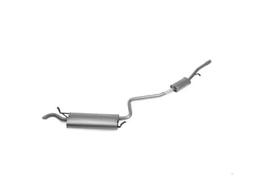 Uitlaat Midden+Einddemper-