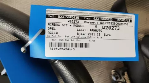 Airbag Set+Module-7882831 (9767099)