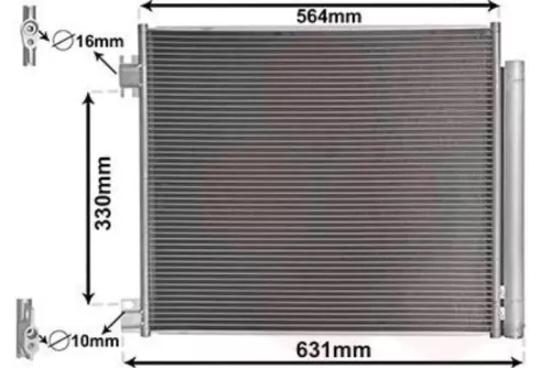 Airco Radiateur- (16455044)