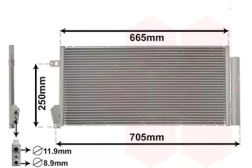 Airco Radiateur- (16455038)