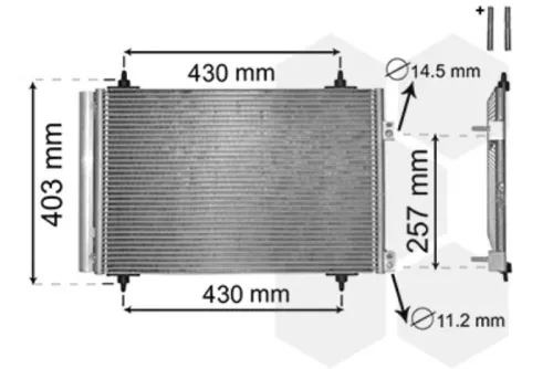 Airco Radiateur- (19030707)