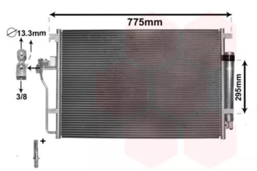 Airco Radiateur- (17891864)