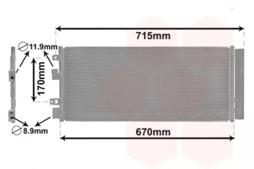 Airco Radiateur- (16724086)