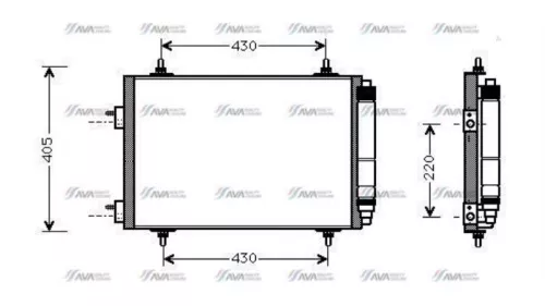 Airco Radiateur- (17157625)