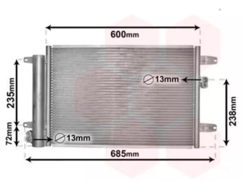 Airco Radiateur- (8539337)