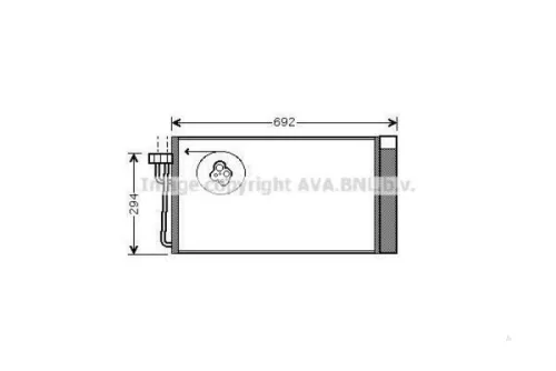 Airco Radiateur- (16455013)
