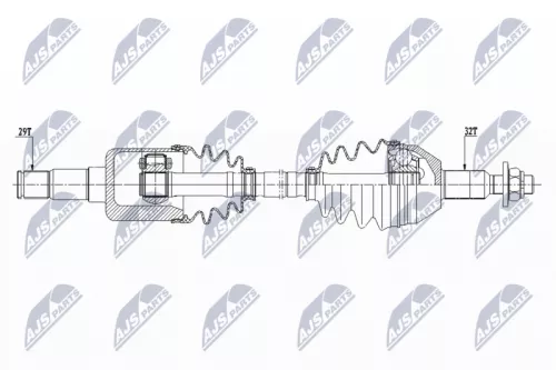 Aandrijfas