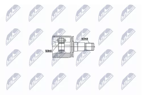 Homokineet reparatie set, aandrijfas