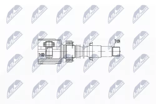 Homokineet reparatie set, aandrijfas