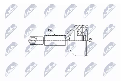 Homokineet reparatie set, aandrijfas