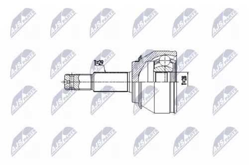 Homokineet reparatie set, aandrijfas