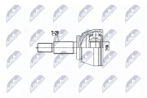 Homokineet reparatie set, aandrijfas