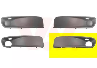 Ventilatiegrille, bumper