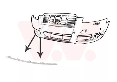 Sier- / beschermingspaneel, bumper