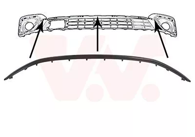 Sier- / Beschermingspaneel, radiateurgrille