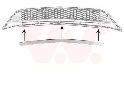 Sier- / Beschermingspaneel, radiateurgrille