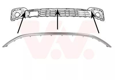 Sier- / Beschermingspaneel, radiateurgrille