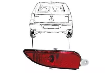 Mistachterlamp
