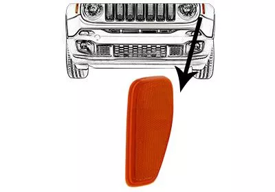 Reflector, parkeer- / breedtelicht