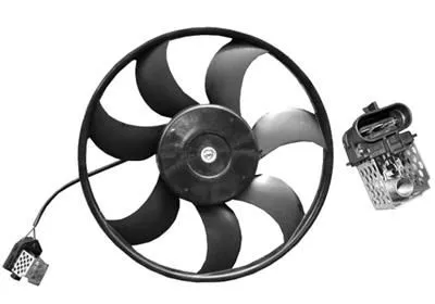 Koelventilatorwiel