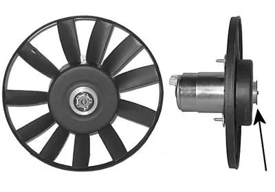 Koelventilatorwiel