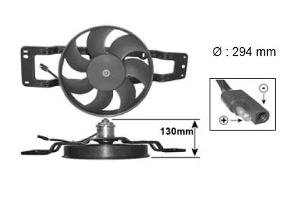 Koelventilatorwiel
