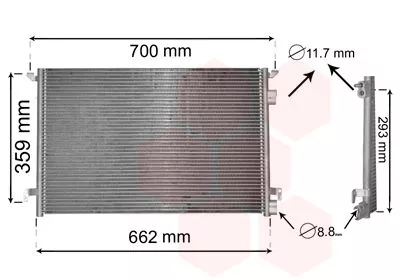 Condensor, airconditioning