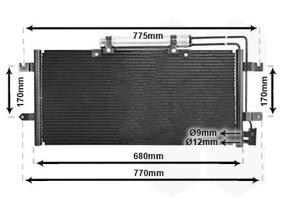 Condensor, airconditioning