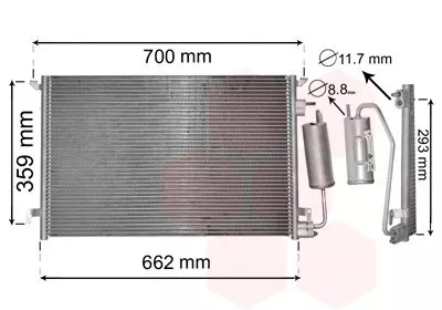 Condensor, airconditioning
