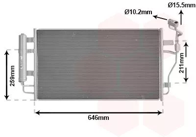 Condensor, airconditioning