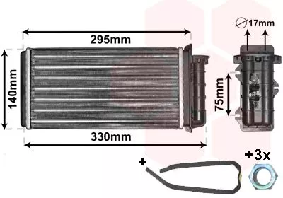 Kachelradiateur, interieurverwarming