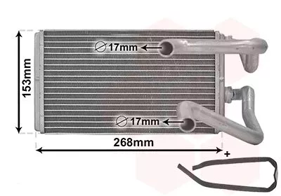 Kachelradiateur, interieurverwarming