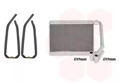 Kachelradiateur, interieurverwarming