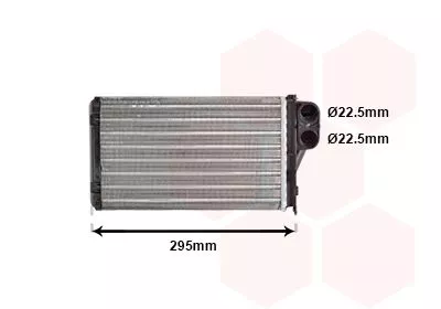 Kachelradiateur, interieurverwarming