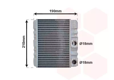 Kachelradiateur, interieurverwarming