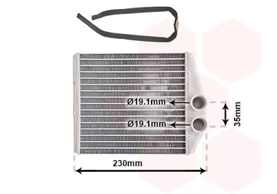 Kachelradiateur, interieurverwarming