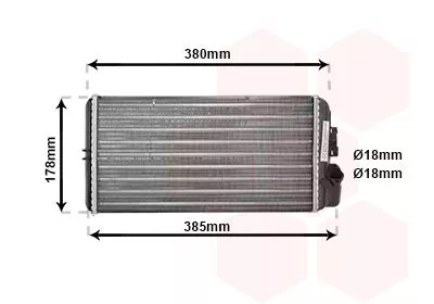 Kachelradiateur, interieurverwarming
