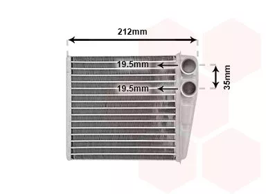 Kachelradiateur, interieurverwarming