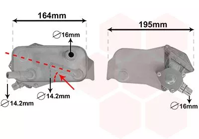 Oliekoeler, automatische transmissie