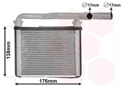 Kachelradiateur, interieurverwarming