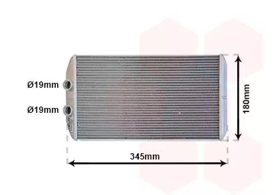 Kachelradiateur, interieurverwarming