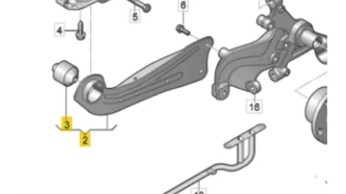 Draagarm rechts-achter-8394514
