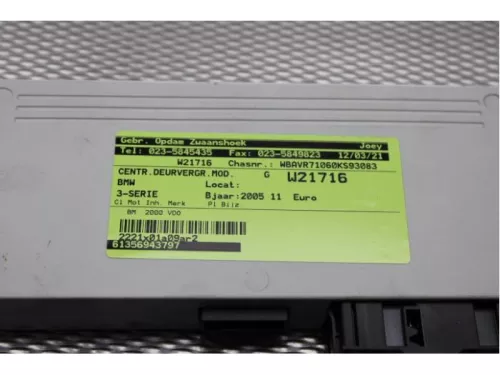 Centrale Deurvergrendelings Module-7880056 (14903666)