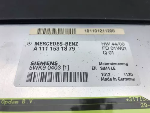 Computer Motormanagement-8135809 (20039384)