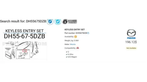 Module keyless vehicle-8260559